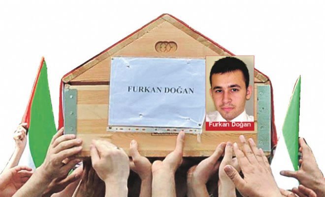 His corpse brought to Istanbul, Turkey, along with the other 8 Martyrs on 2nd June 2010.
